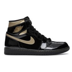 Jordan 1 Retro High Black Metallic Gold