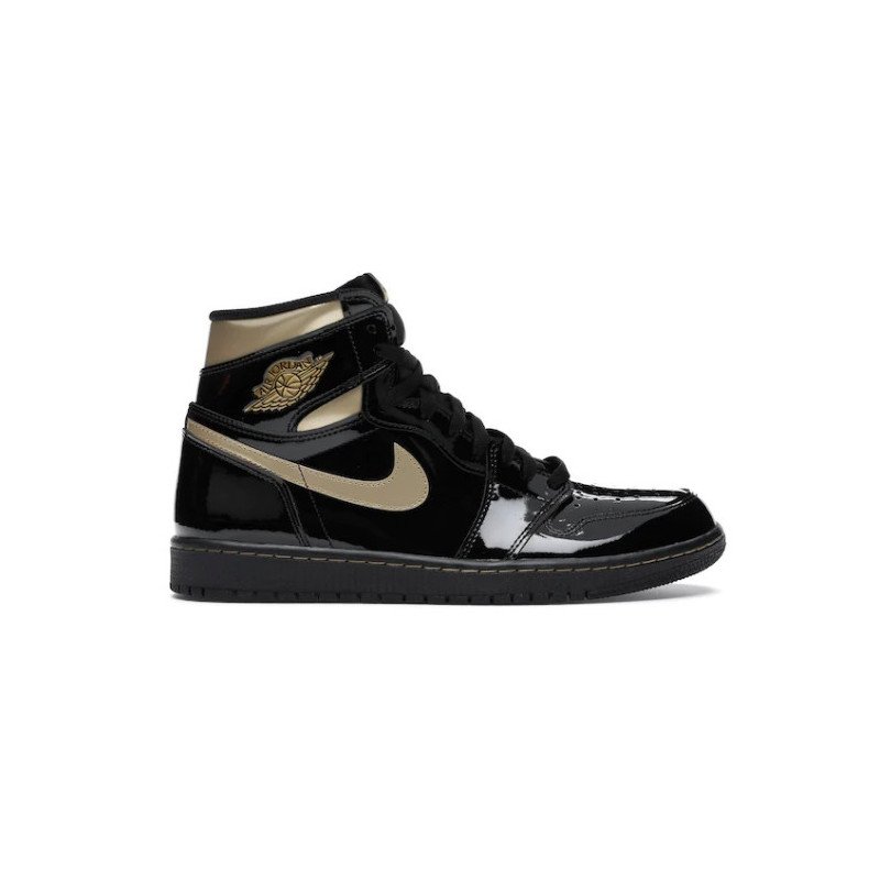 Jordan 1 Retro High Black Metallic Gold