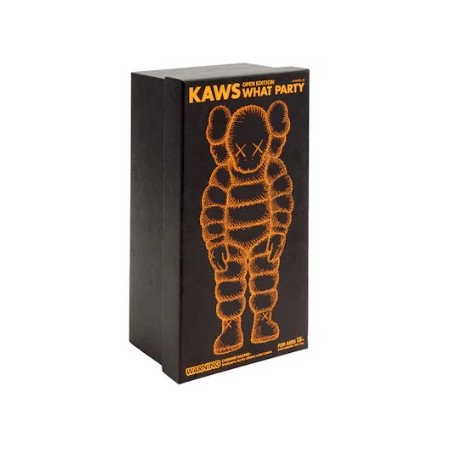 KAWS What Party Figure Orange