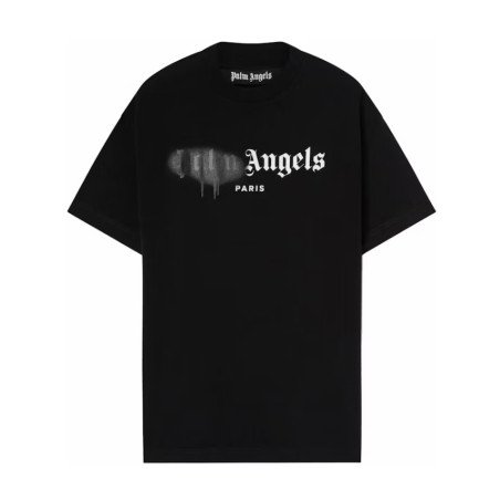 Camiseta Palm Angels Sprayed Logo Oversize Fit