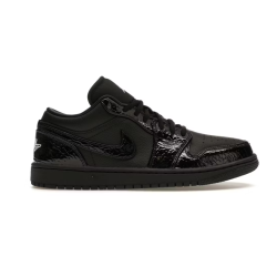 Jordan 1 Low SE Patent Elephant Black