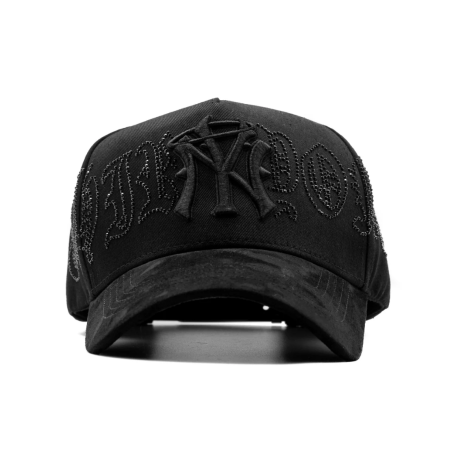 31 HATS NEW YORK CRISTALS BLACK