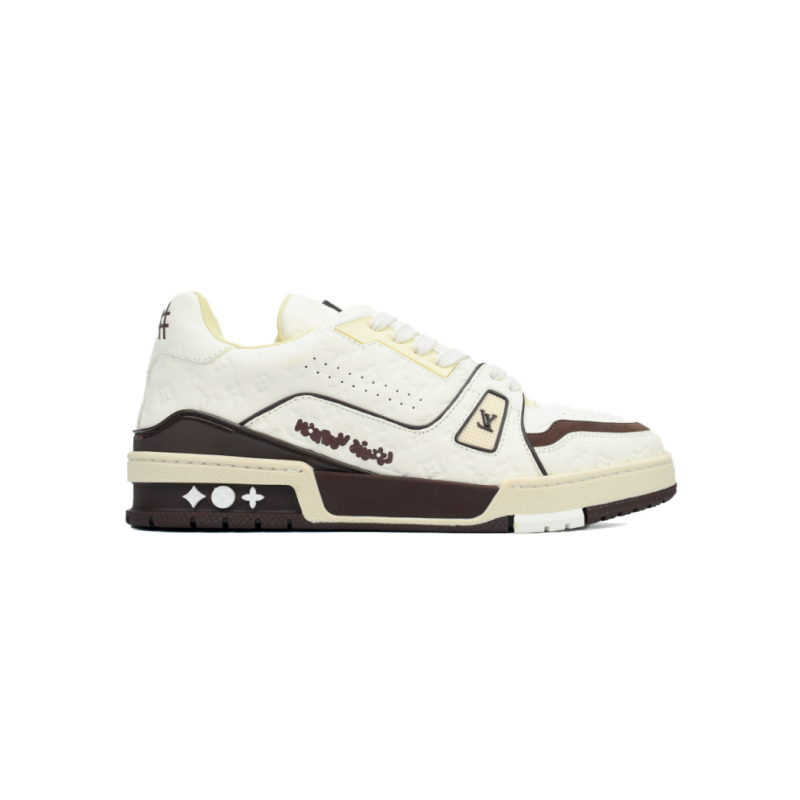 Louis Vuitton by Tyler, the Creator LV Trainer en blanco